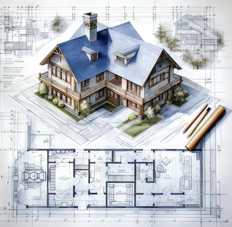 Modélisation 3D et plans techniques - Relevés architecturaux BIM GELINK