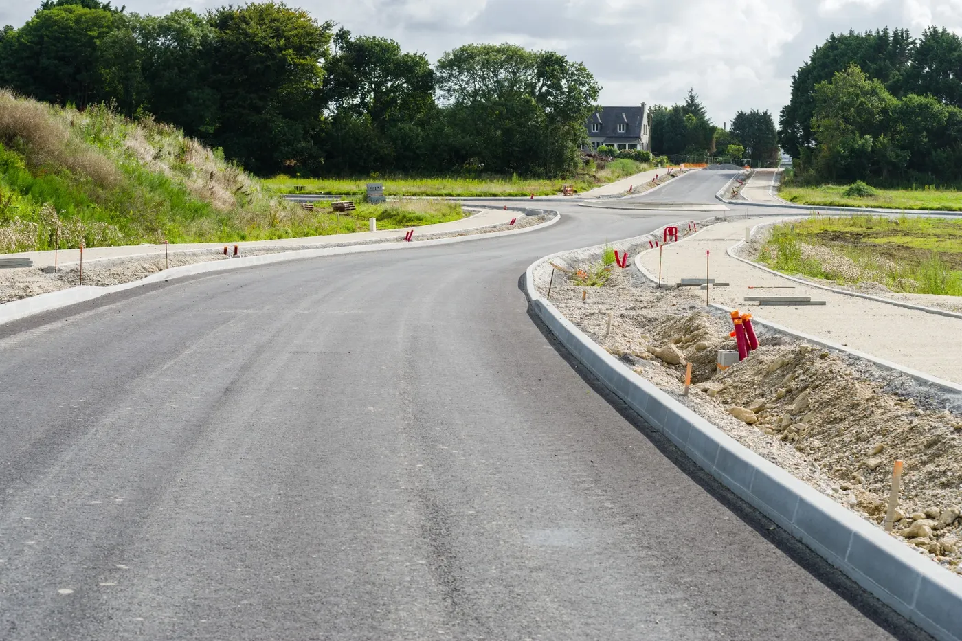 Topographie, implantation et VRD